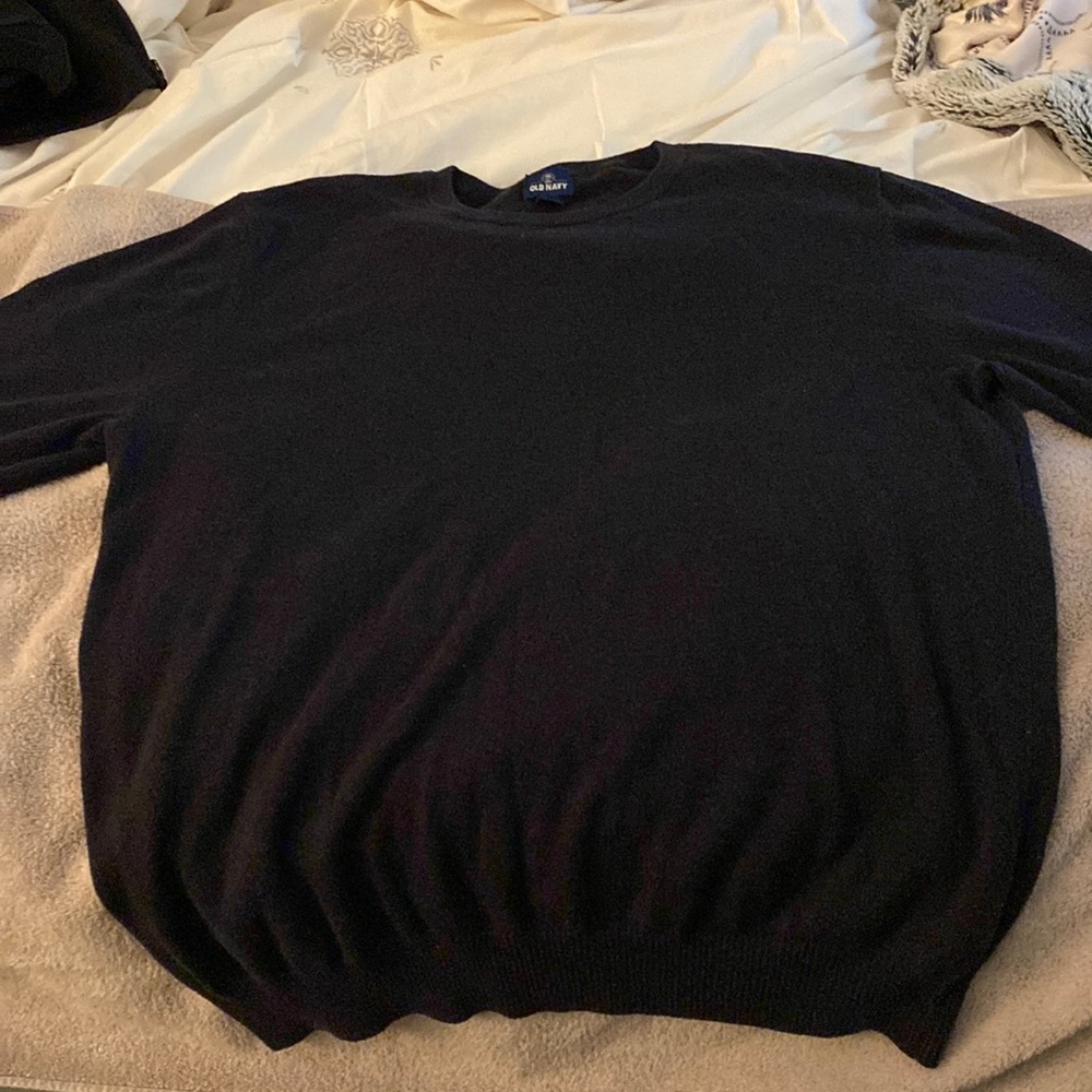 Navy blue used sweater